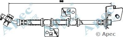 APEC BRAKING hos3542 -  Тормозной шланг